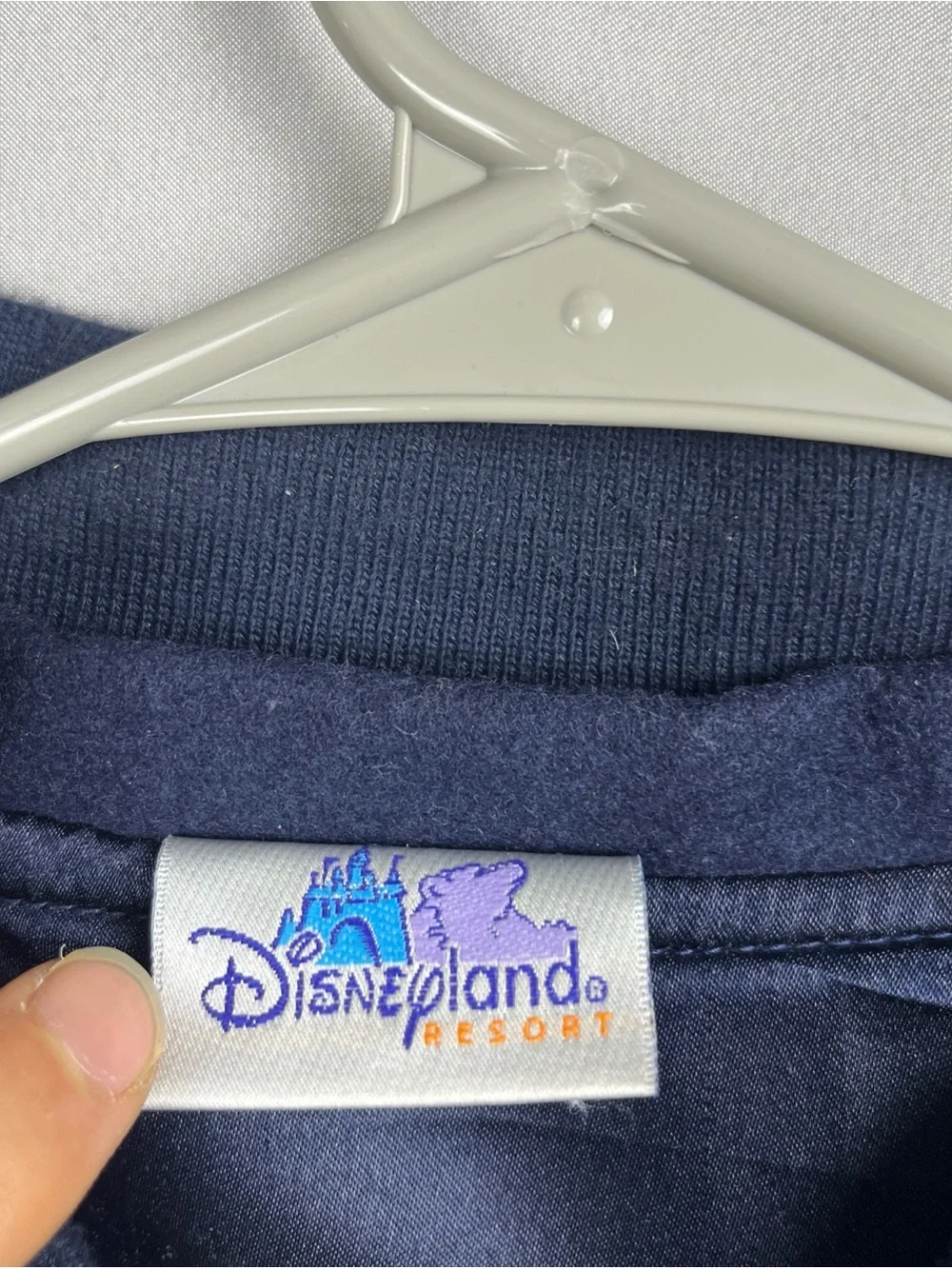 Disneyland Resort 55th Anniversary Jacket Men’s Large Wool Bomber Mickey Mouse